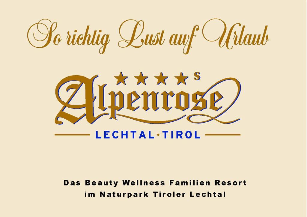 Alpenrose Wellnesshotel Elbigenalp Exteriér fotografie